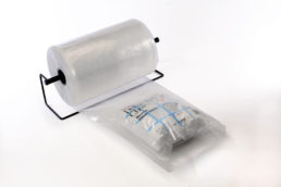 Clear Layflat Bags on a Roll