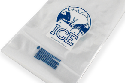 Printed Wicketed Ice Bags 1.5 mil (10 lb) 1000/Carton