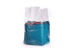 Clear Gusseted Bags Case-Packed 1.25 mil